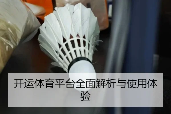 开运体育平台全面解析与使用体验